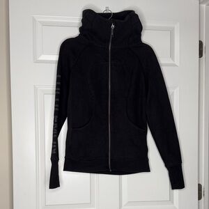 Lululemon Full Zip Scuba Hoodie Limited Edition 20th Anniversary Black Women’s 6